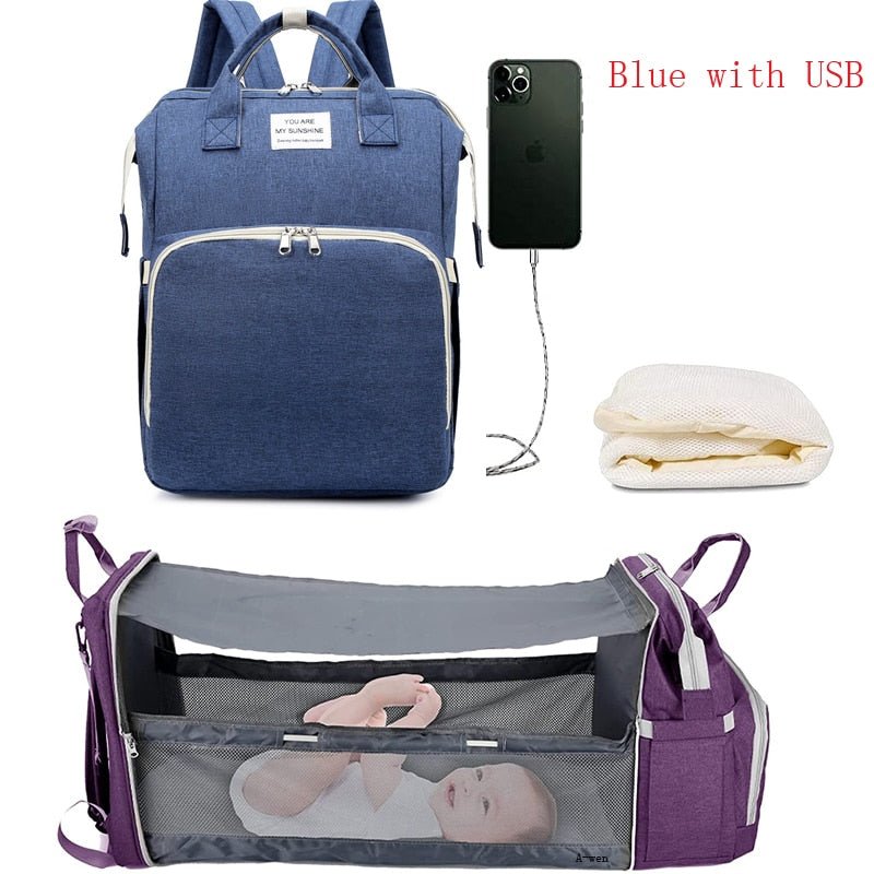 Sac à langer portatif | Berceau de voyage BabyNappy™ - Maman & Mini
