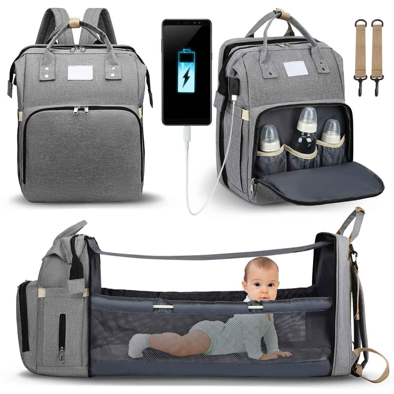 Sac à langer portatif | Berceau de voyage BabyNappy™ - Maman & Mini