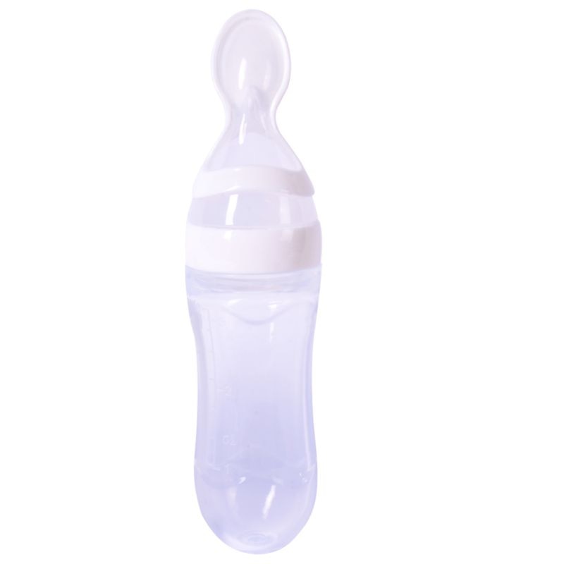 Biberon avec cuillère pour nouveau-né | EasyBottle™ - Maman & Mini